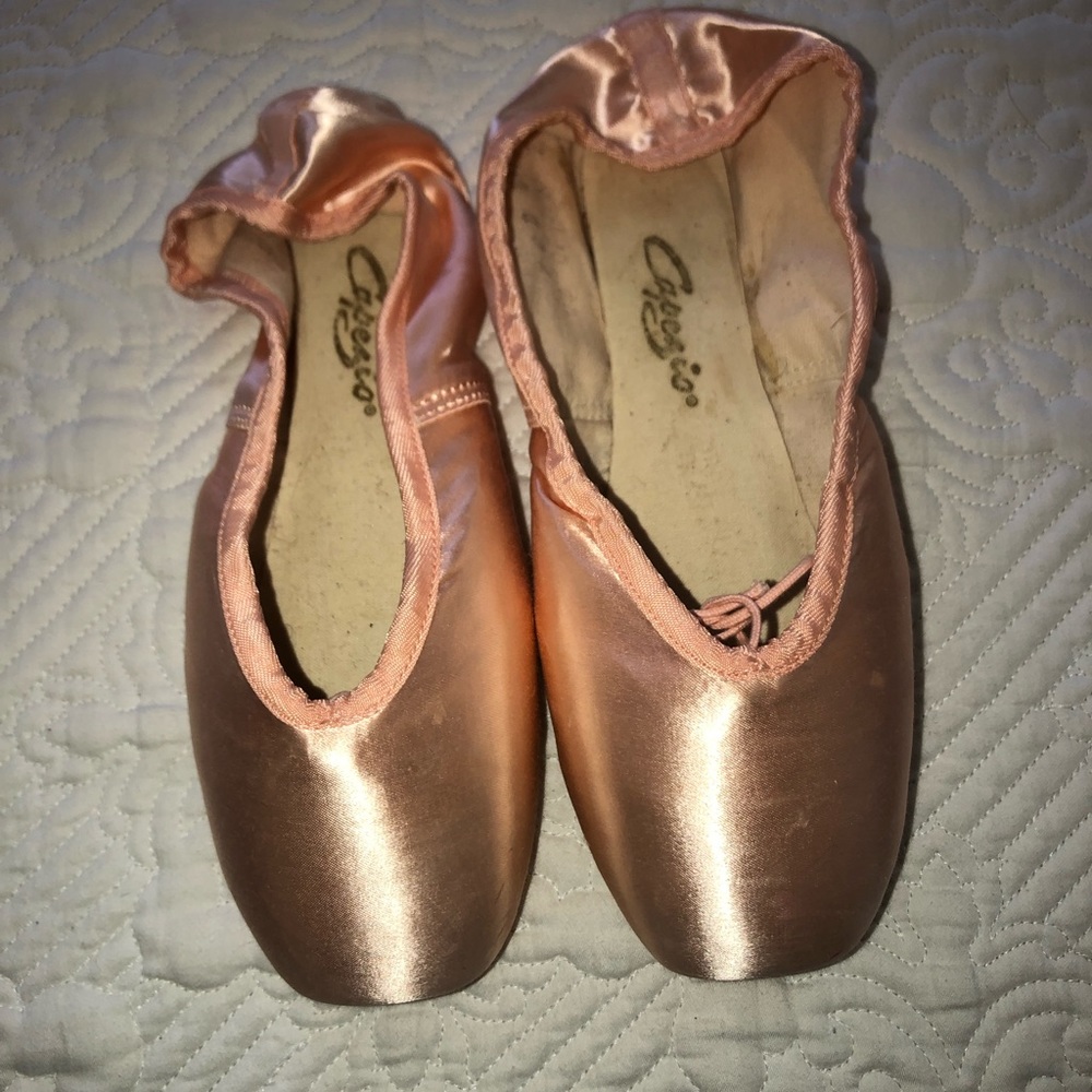 Capezio pointe shoes